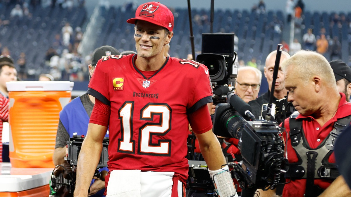 Tampa Bay Buccaneers quarterback Tom Brady