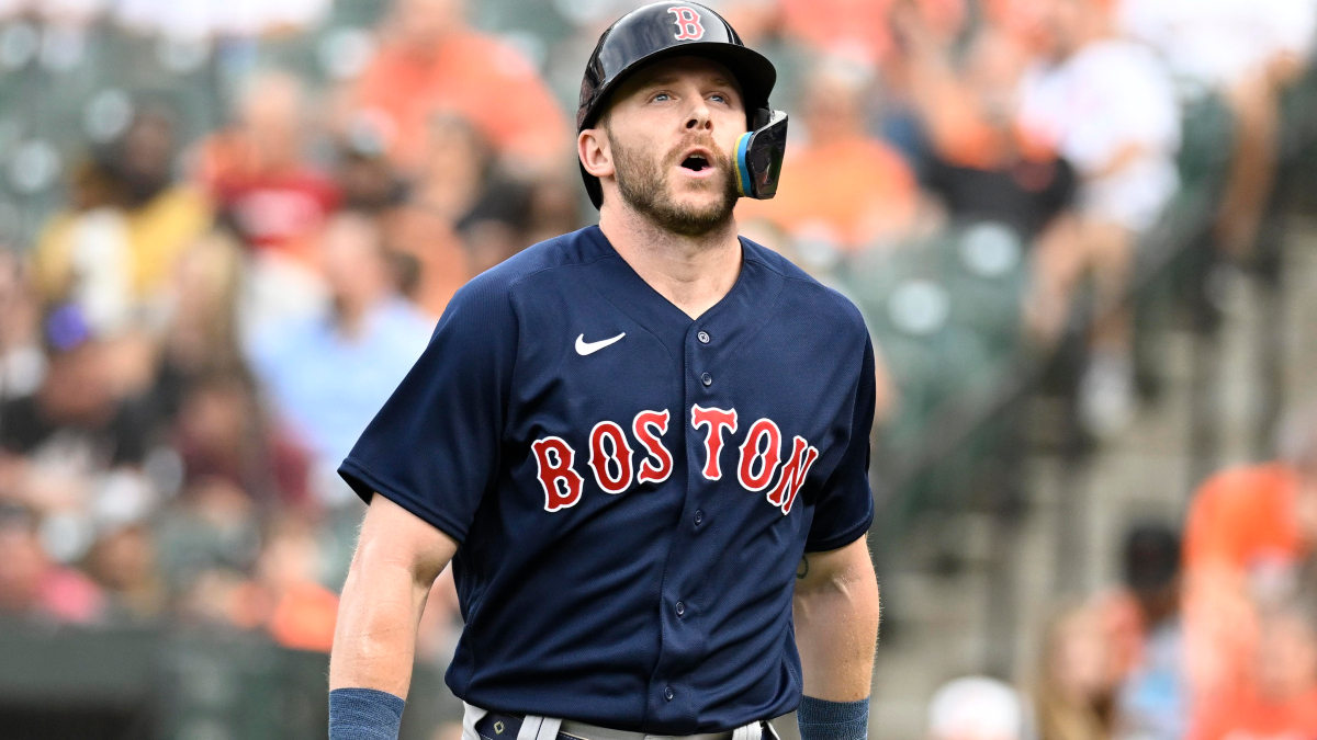 Boston Red Sox second baseman Trevor Story