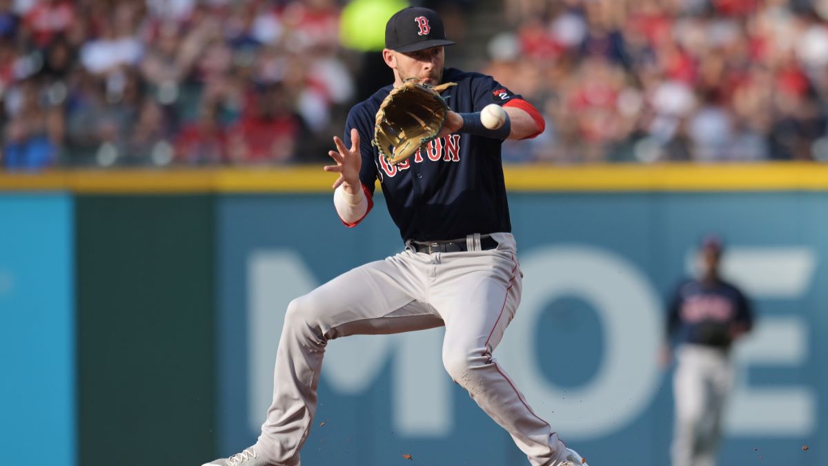 Boston Red Sox second baseman Trevor Story