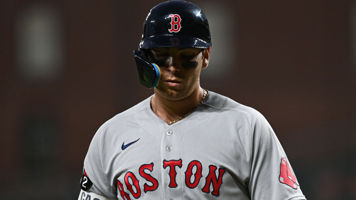 Boston Red Sox first baseman Triston Casas