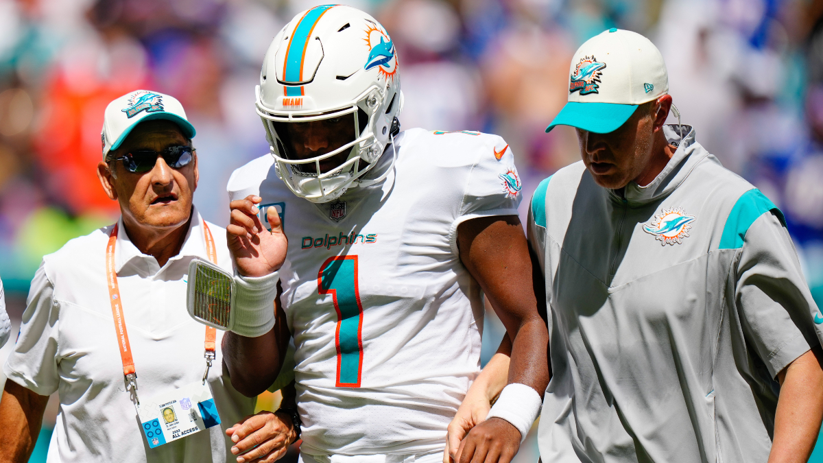 Miami Dolphins quarterback Tua Tagovailoa