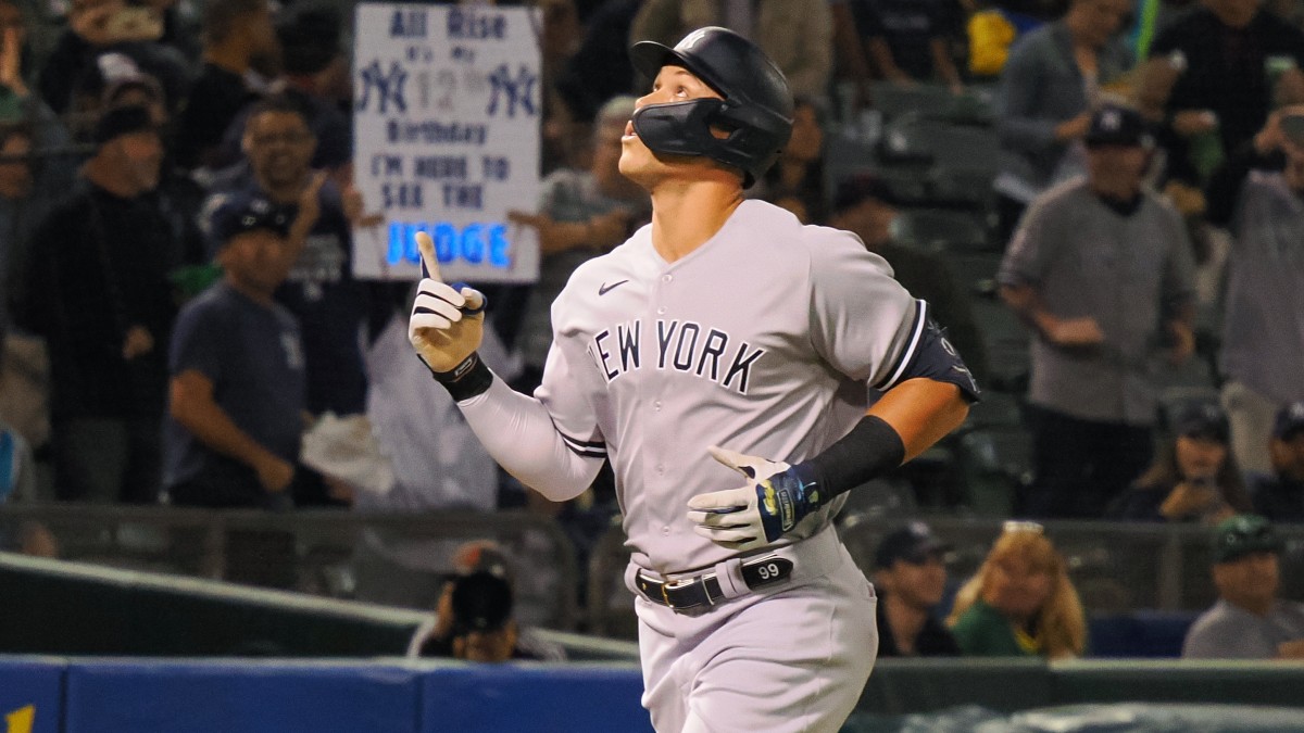 New York Yankees outfielder Aaron Judge