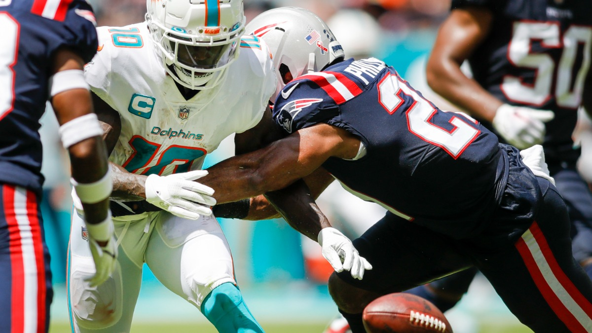 New England Patriots safety Adrian Phillips