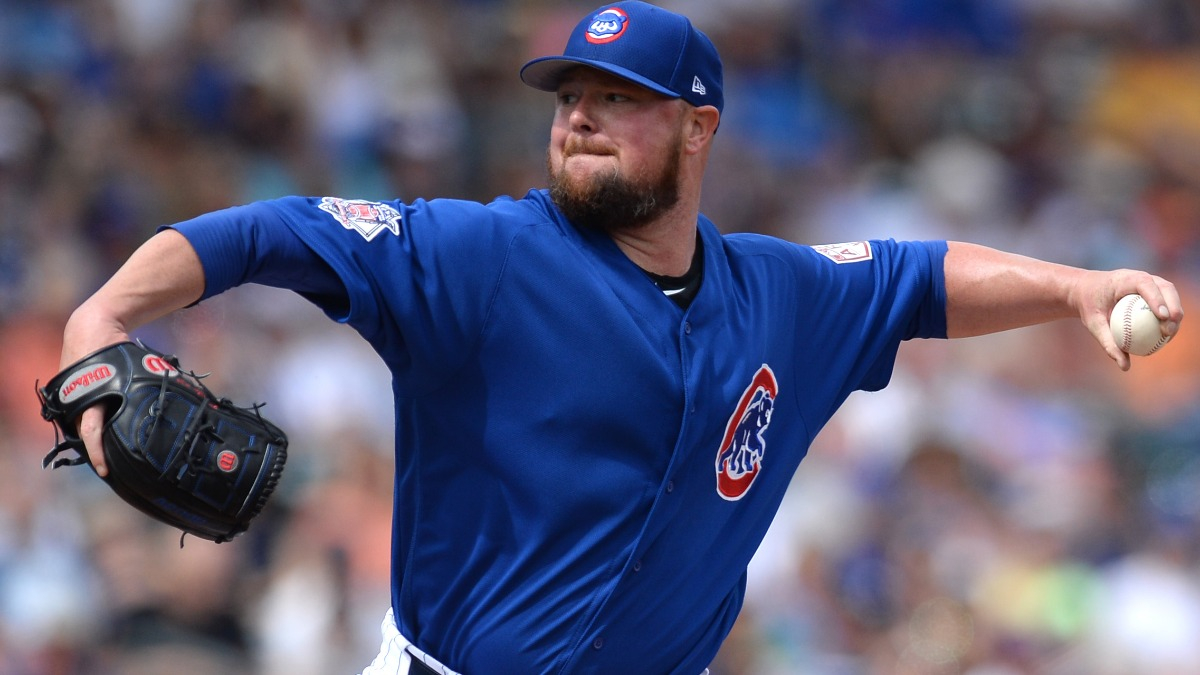 Retired MLB pitcher Jon Lester