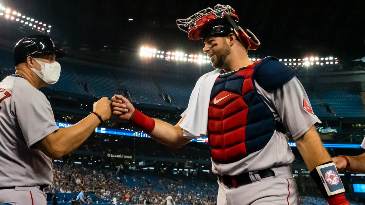 Former Boston Red Sox catcher Kevin Plawecki