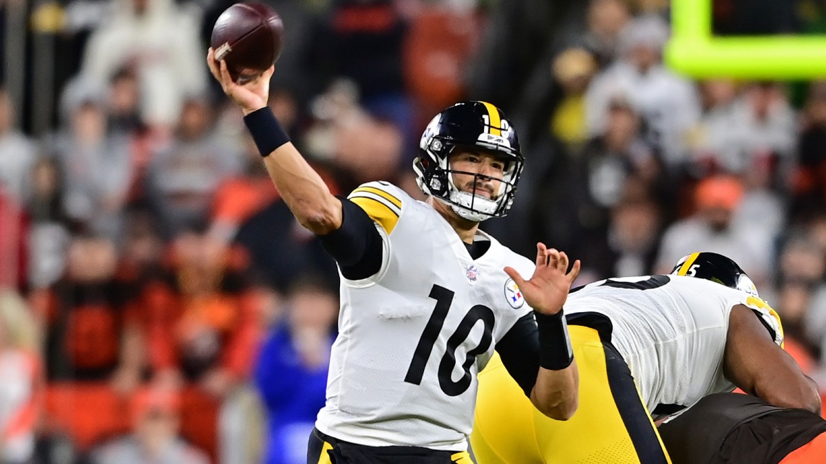 Pittsburgh Steelers quarterback Mitch Trubisky