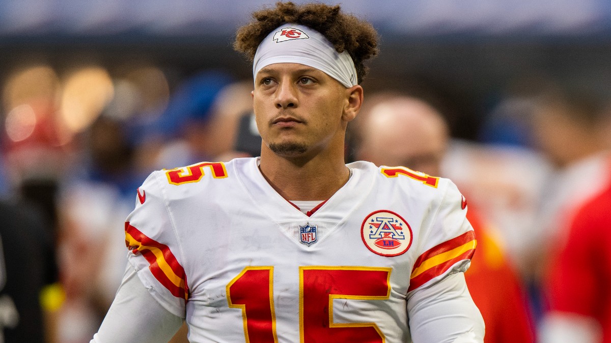 Kansas City Chiefs quarterback Patrick Mahomes