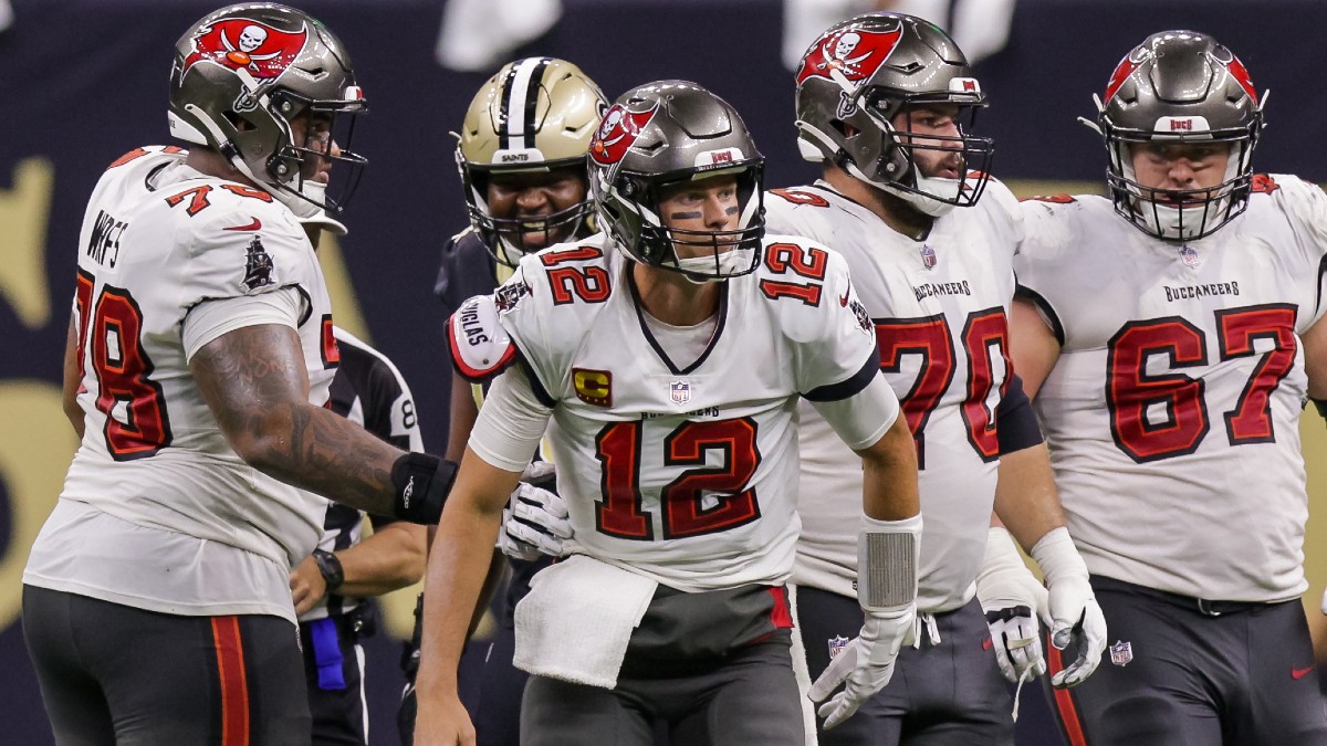 Tampa Bay Buccaneers quarterback Tom Brady