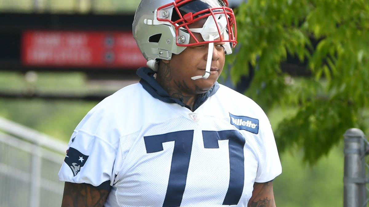 New England Patriots tackle Trent Brown
