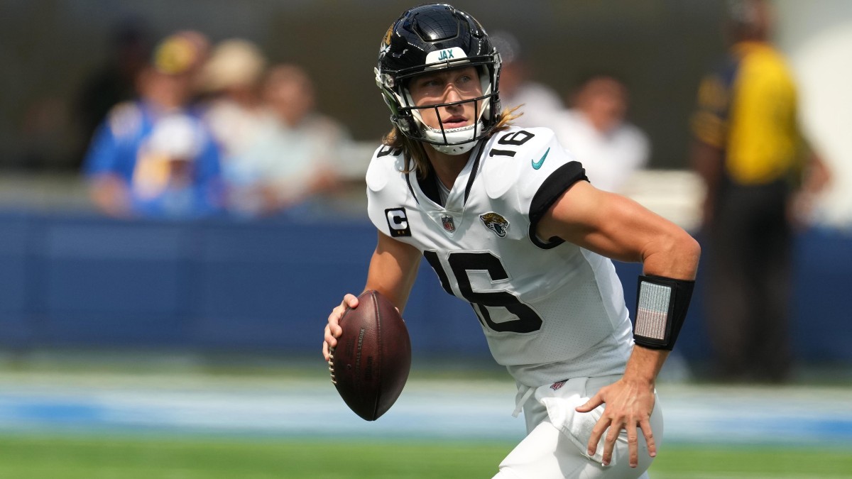 Jacksonville Jaguars quarterback Trevor Lawrence