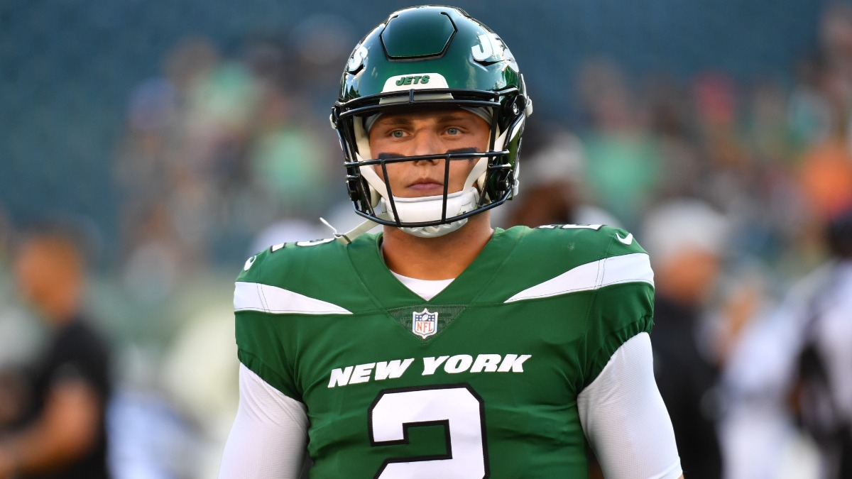 New York Jets quarterback Zach Wilson
