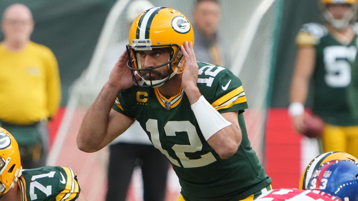 Green Bay Packers quarterback Aaron Rodgers