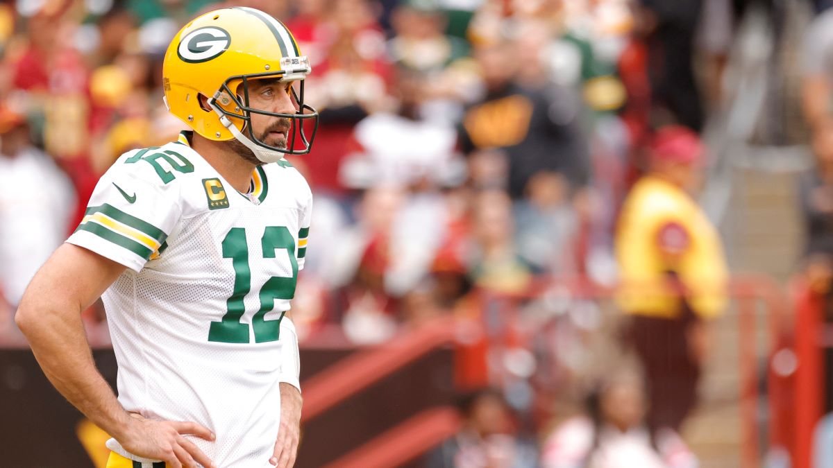 Green Bay Packers quarterback Aaron Rodgers