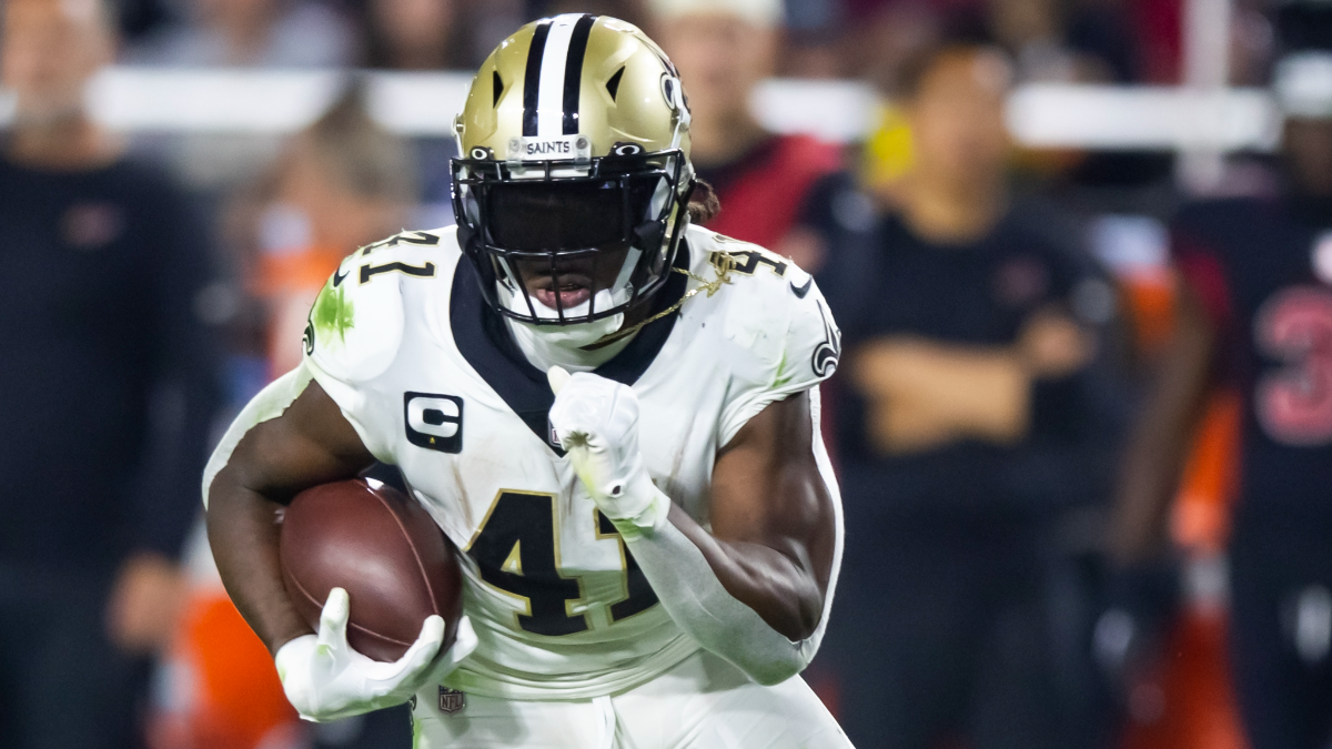New Orleans Saints running back Alvin Kamara