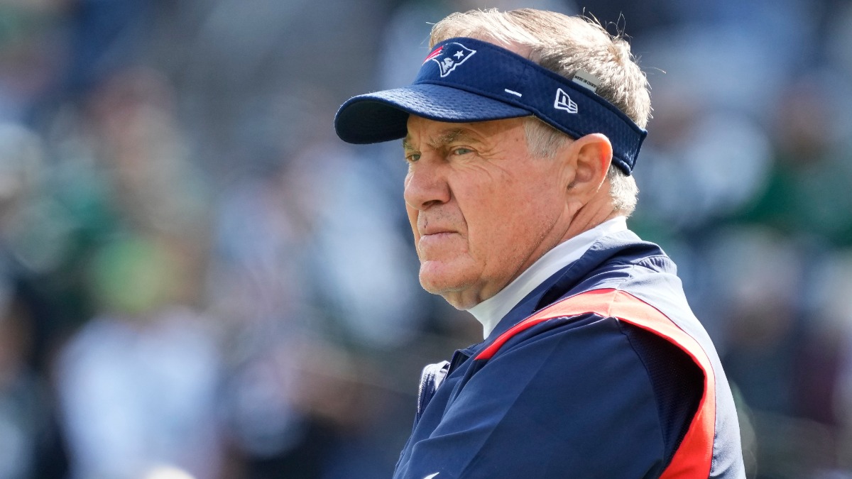 New England Patriots head coach Bill Belichick