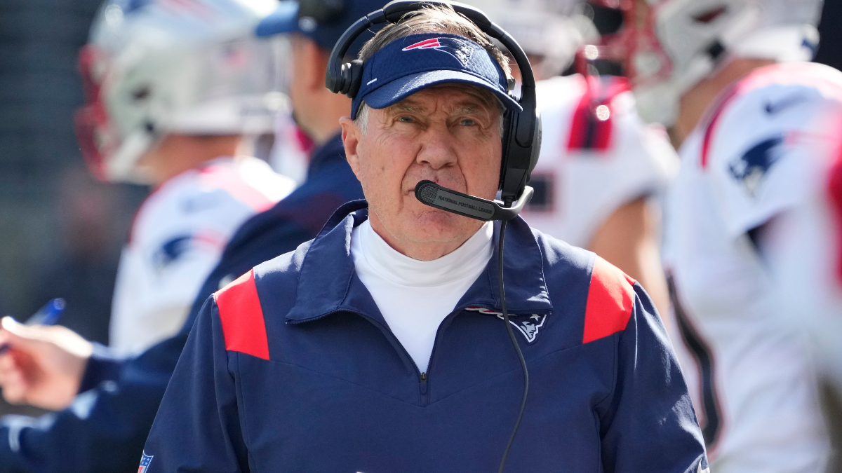New England Patriots head coach Bill Belichick