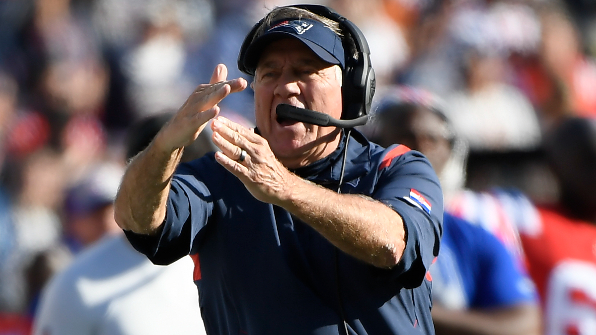 New England Patriots head coach Bill Belichick