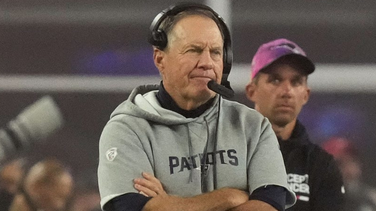New England Patriots head coach Bill Belichick