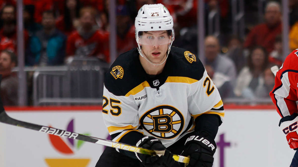 Boston Bruins defenseman Brandon Carlo