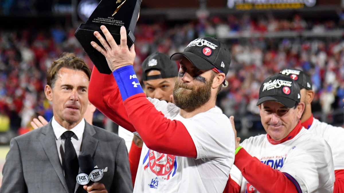 Philadelphia Phillies designated hitter Bryce Harper