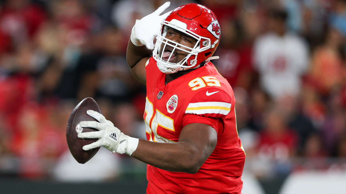Kansas City Chiefs defensive tackle Chris Jones
