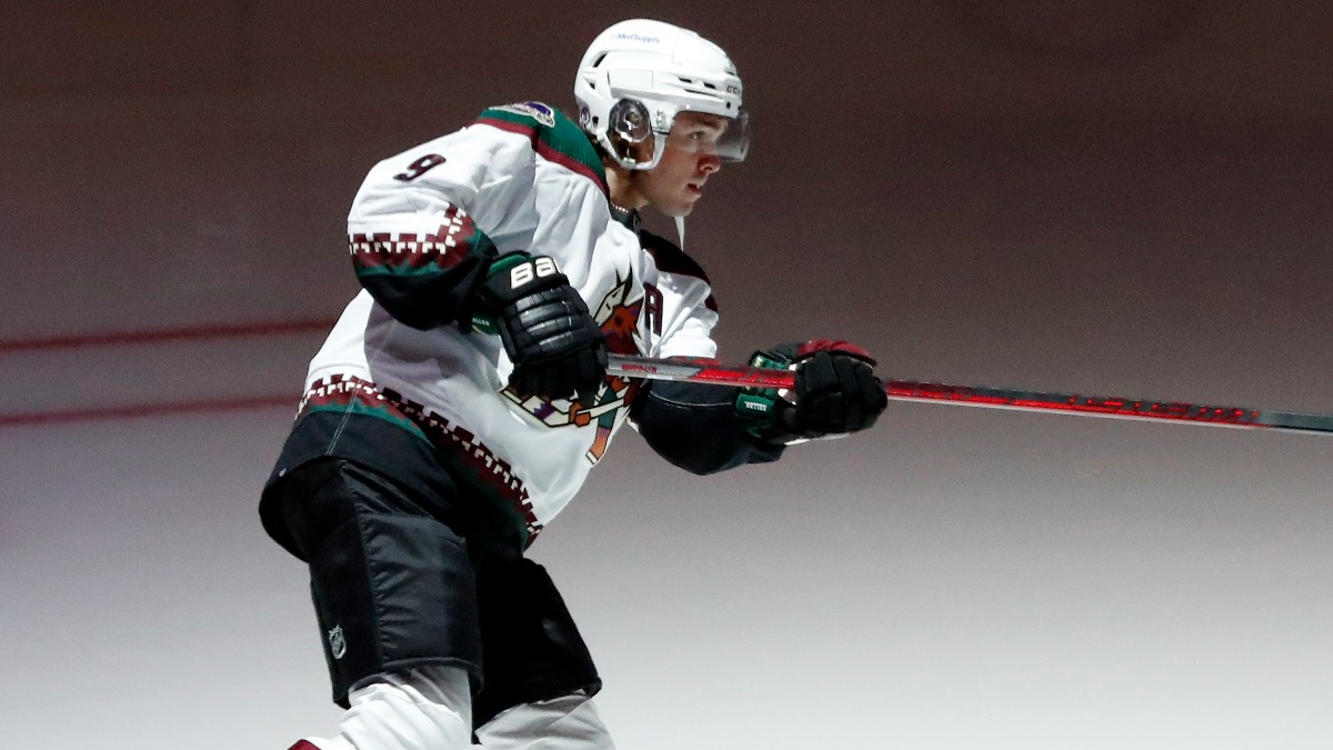 Arizona Coyotes forward Clayton Keller