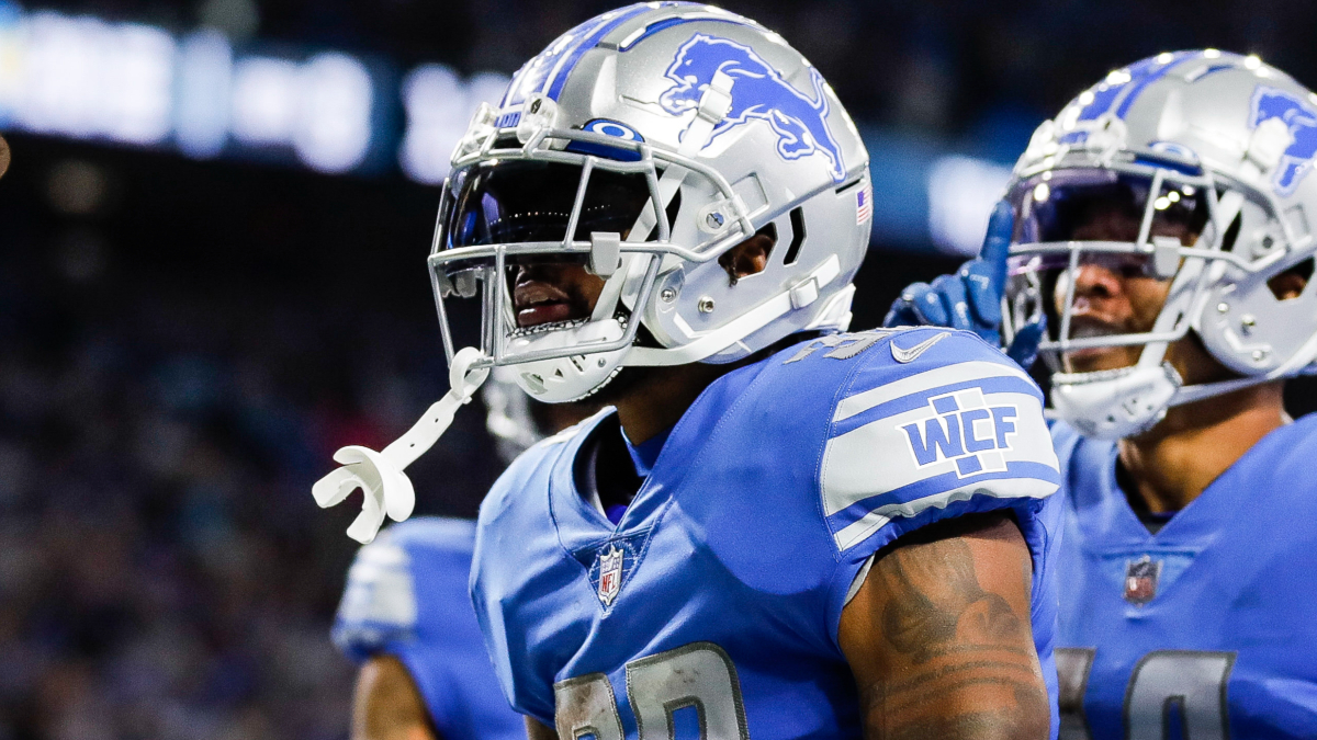 Detroit Lions running back D'Andre Swift