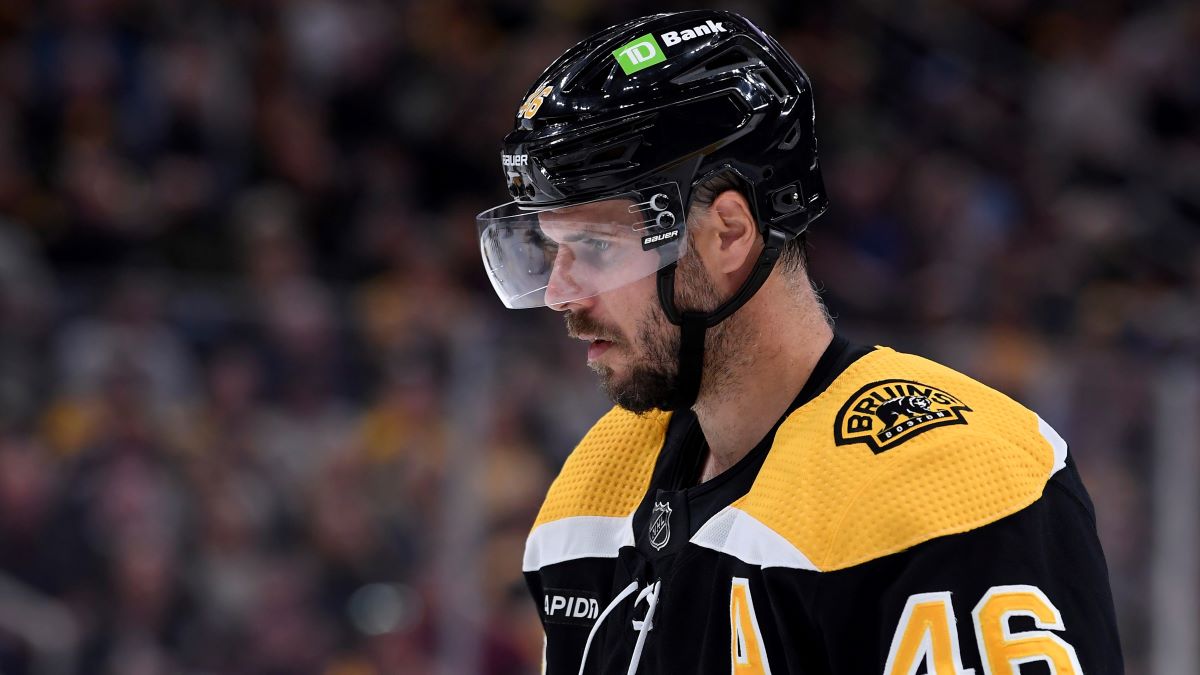 Boston Bruins center David Krejci