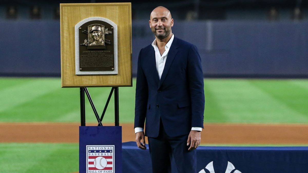 Former New York Yankees shortstop Derek Jeter
