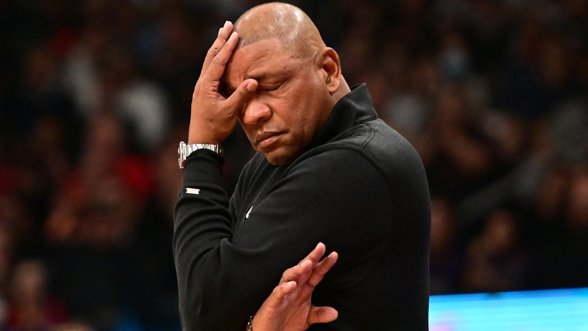 Philadelphia 76ers head coach Doc Rivers