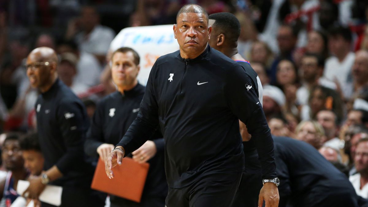 Philadelphia 76ers coach Doc Rivers