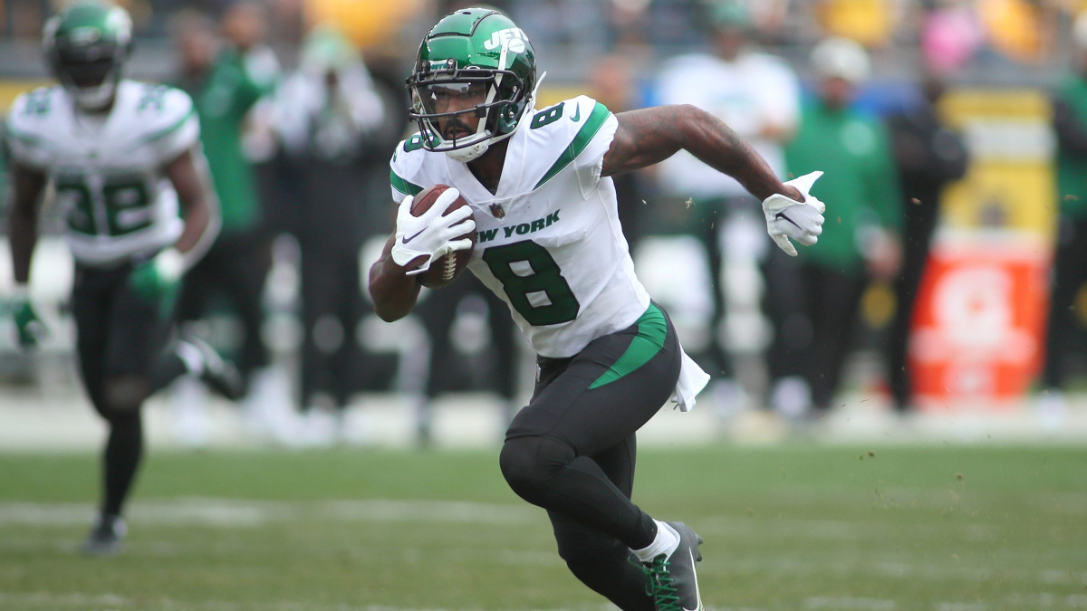 New York Jets wide receiver Elijah Moore