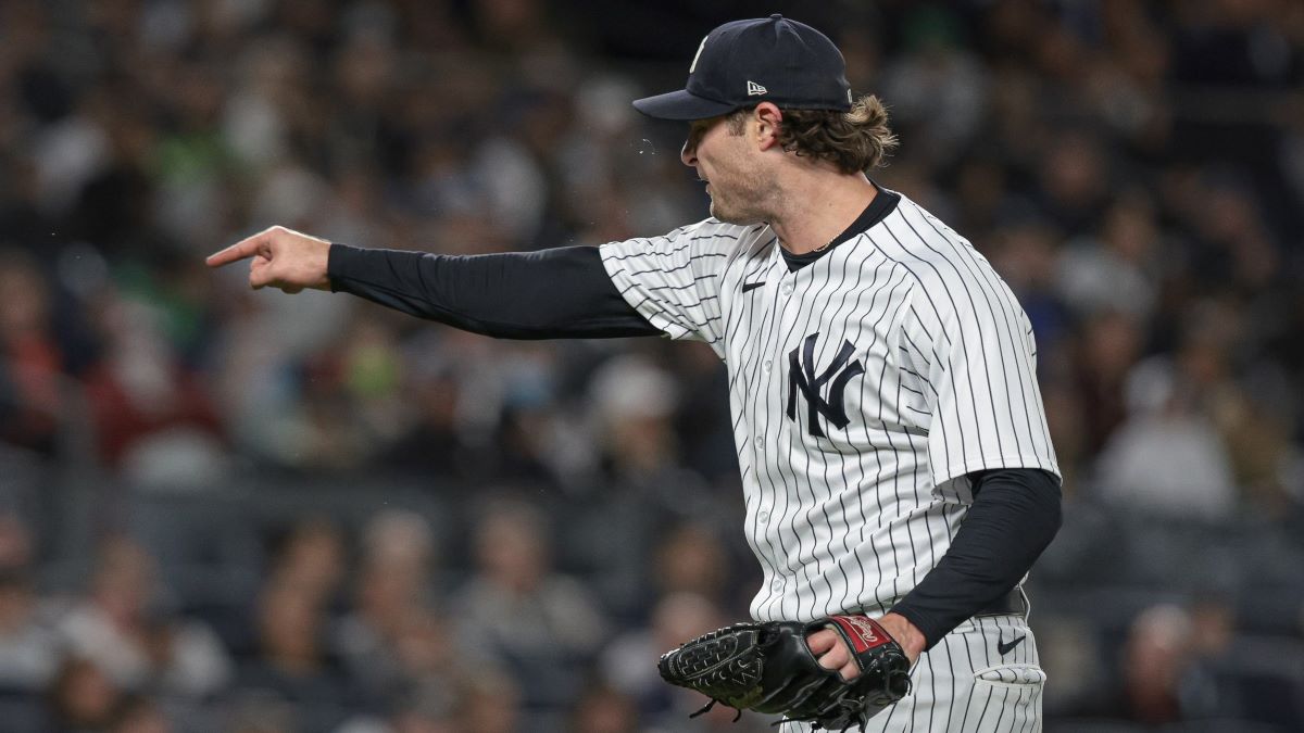 New York Yankees starting pitcher Gerrit Cole
