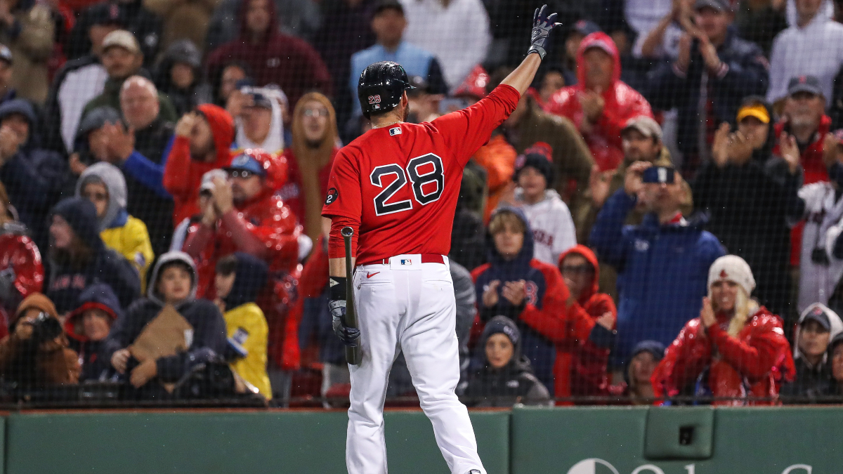 Boston Red Sox designated hitter J.D. Martinez