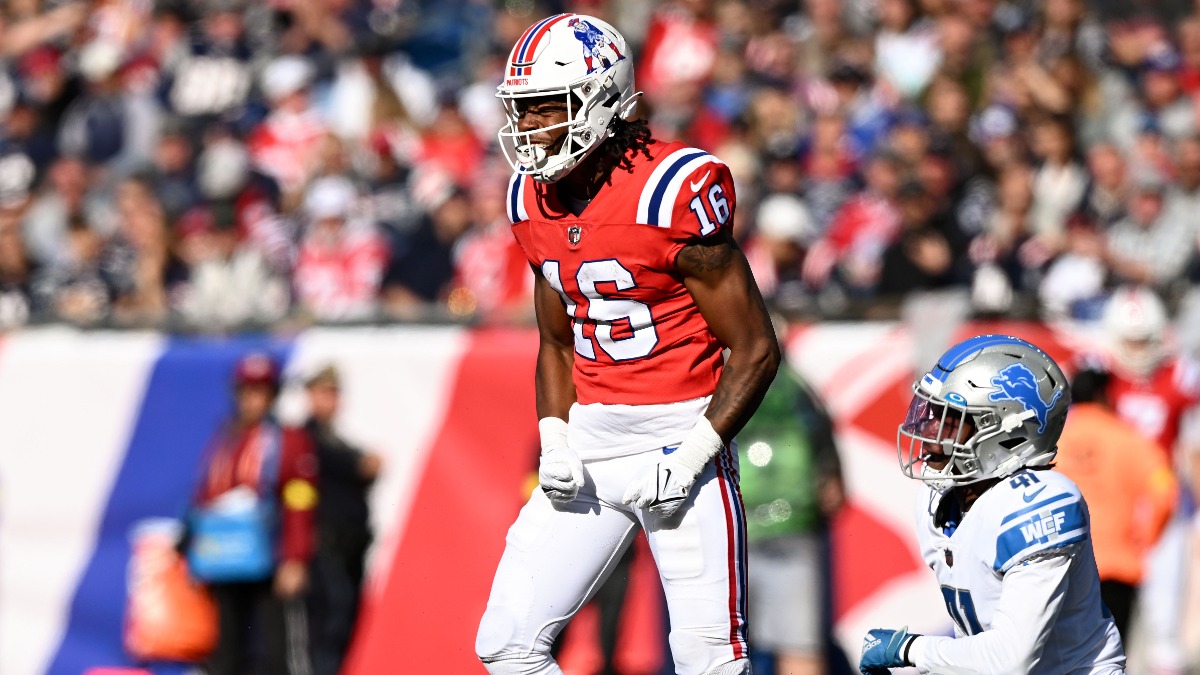 New England Patriots wide receiver Jakobi Meyers
