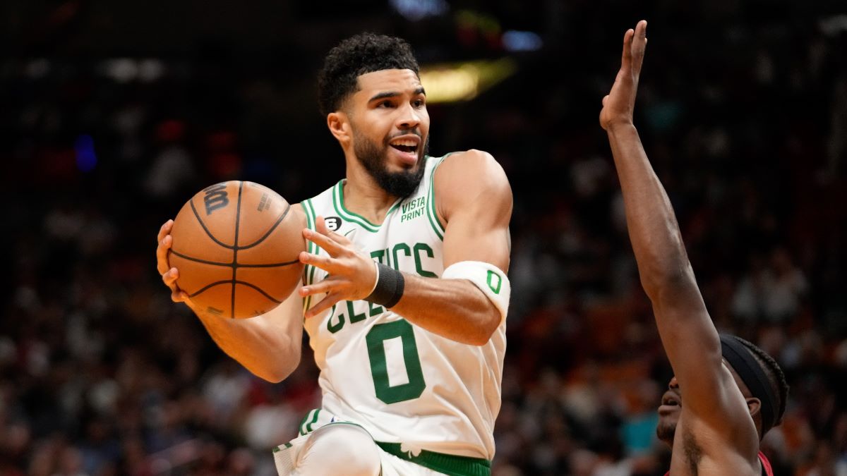 Boston Celtics forward Jayson Tatum