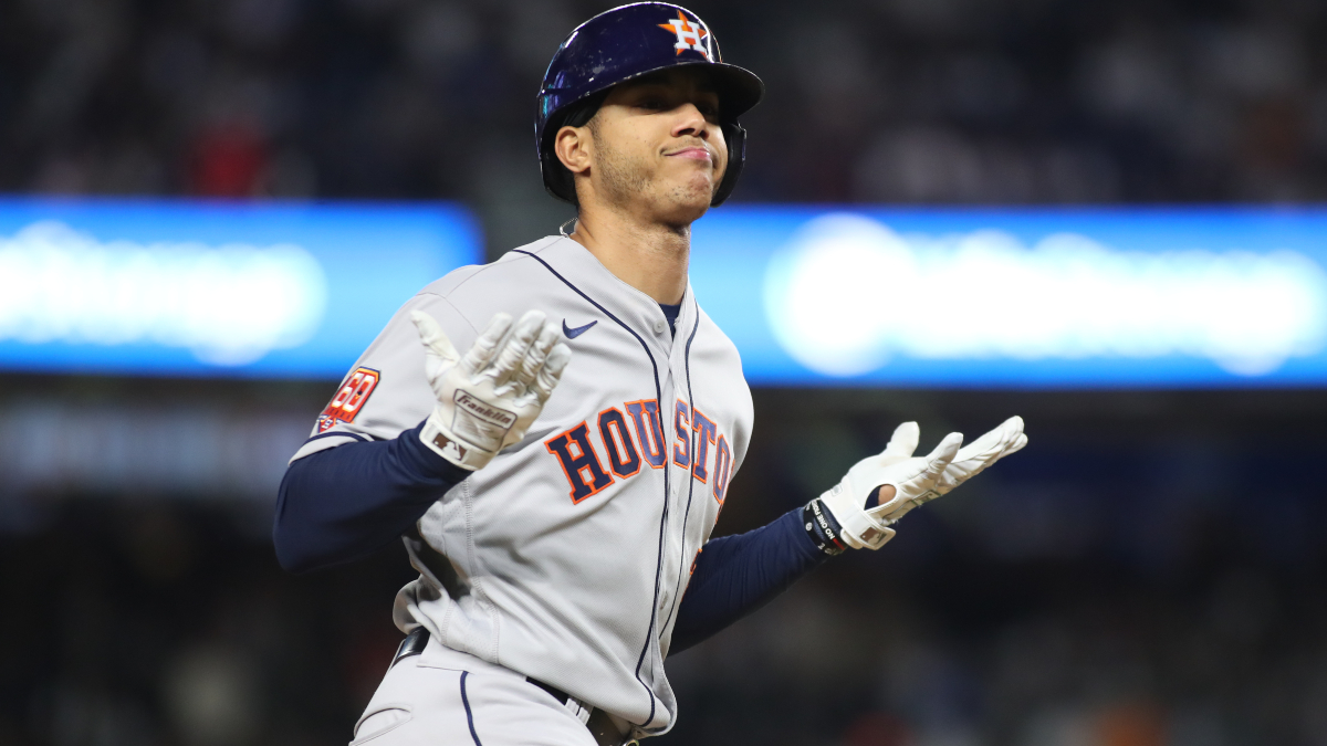 Houston Astros shortstop Jeremy Pena