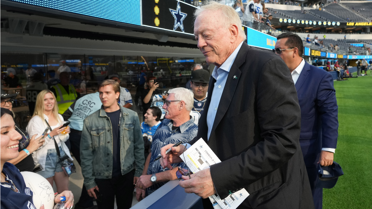 Daniel Cowboys Jerry Jones