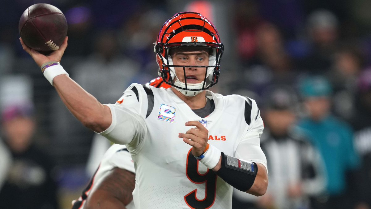 Cincinnati Bengals quarterback Joe Burrow