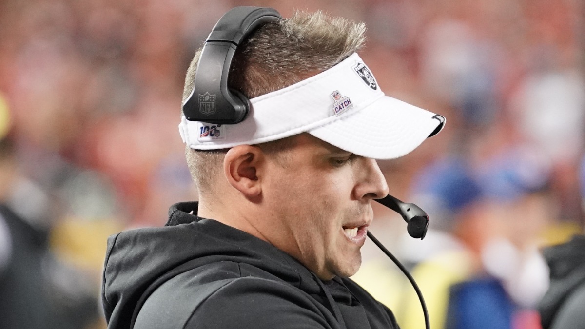 Las Vegas Raiders head coach Josh McDaniels