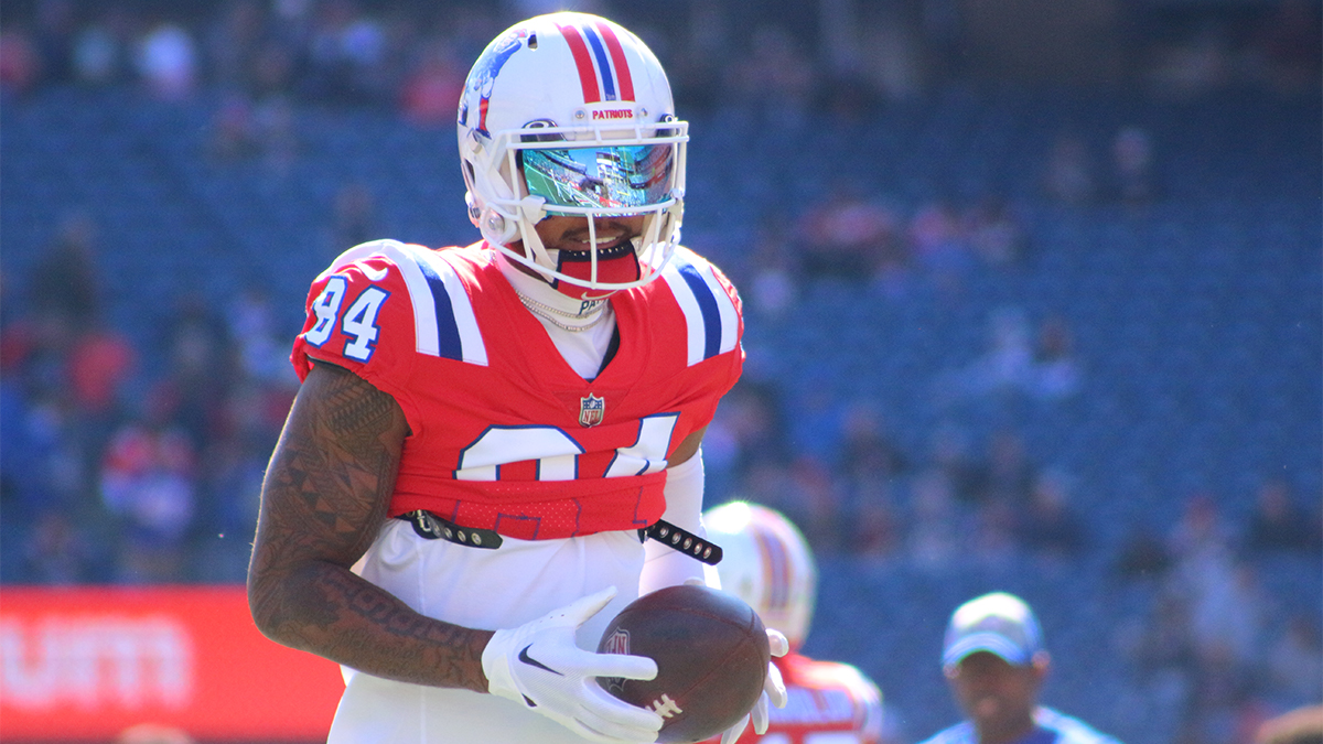 New England Patriots receiver Kendrick Bourne