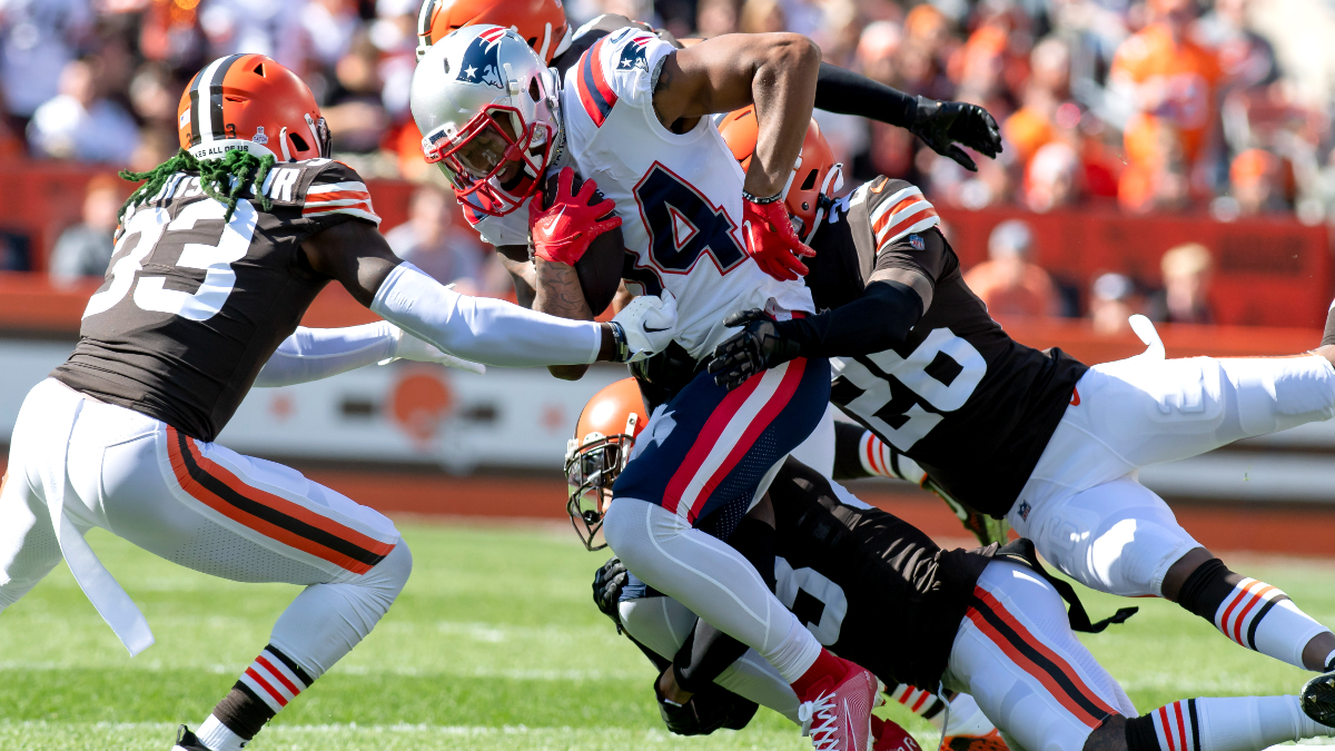 New England Patriots wide receiver Kendrick Bourne
