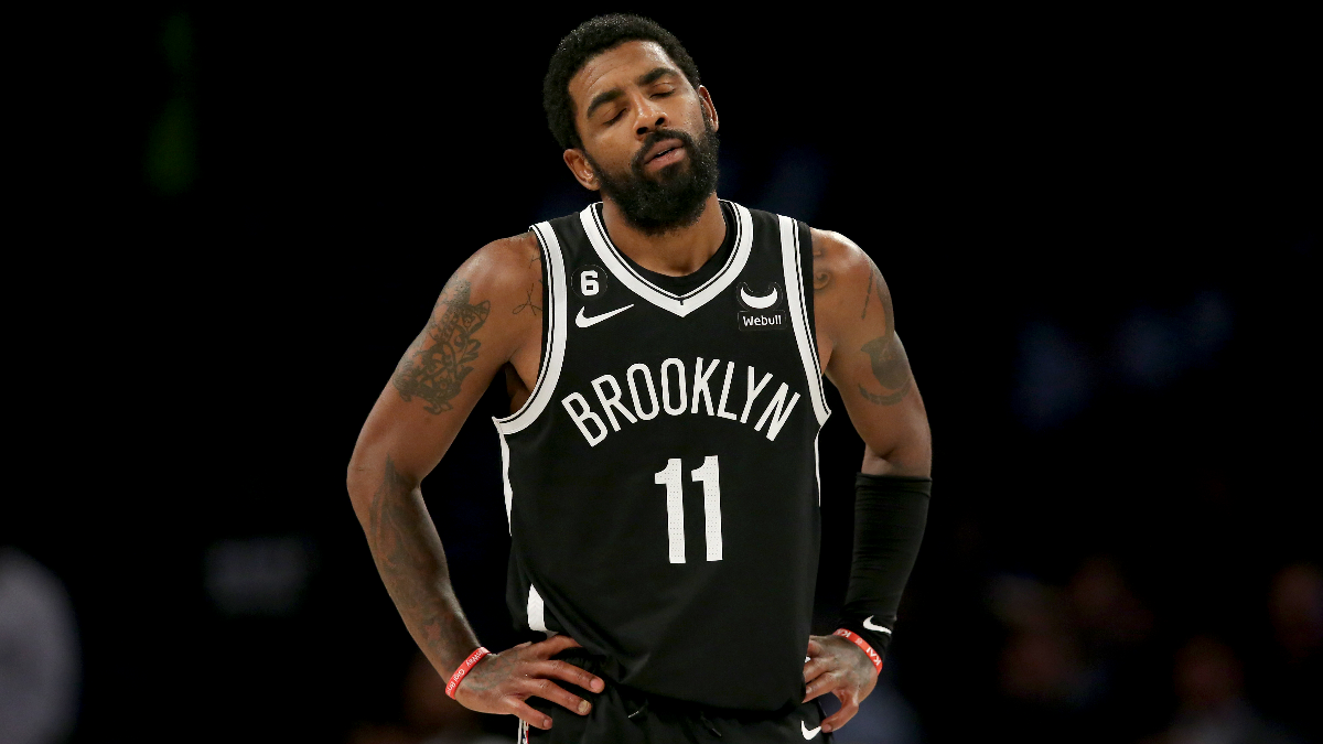 Brooklyn Nets guard Kyrie Irving