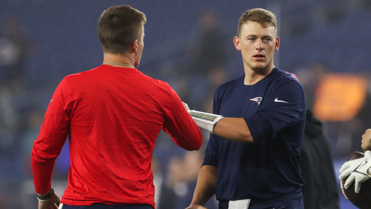 New England Patriots quarterback Mac Jones