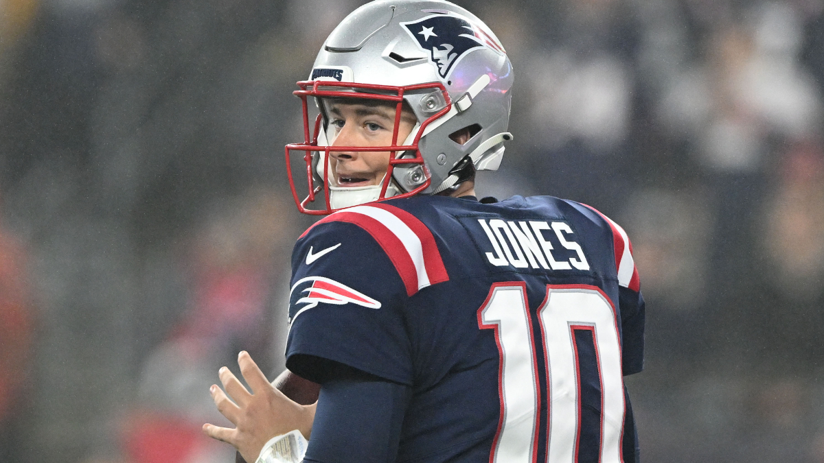 New England Patriots quarterback Mac Jones