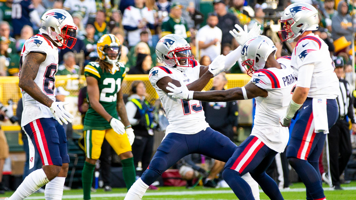New England Patriots wide receiver Kendrick Bourne