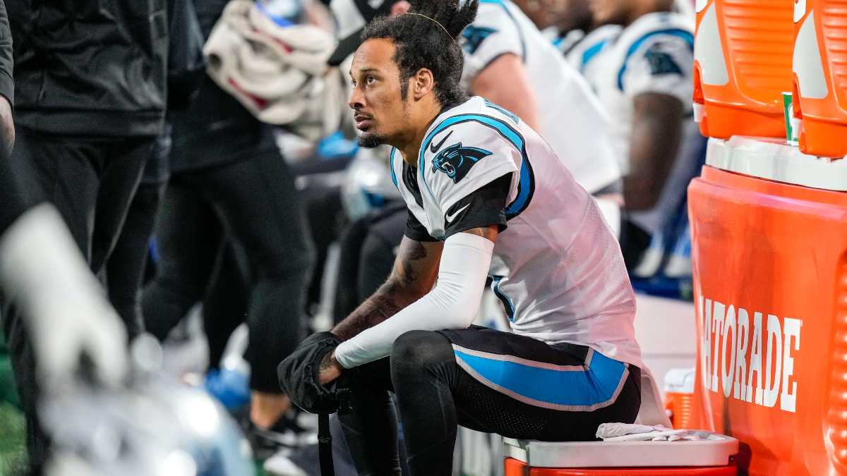 Carolina Panthers wide receiver Robbie Anderson