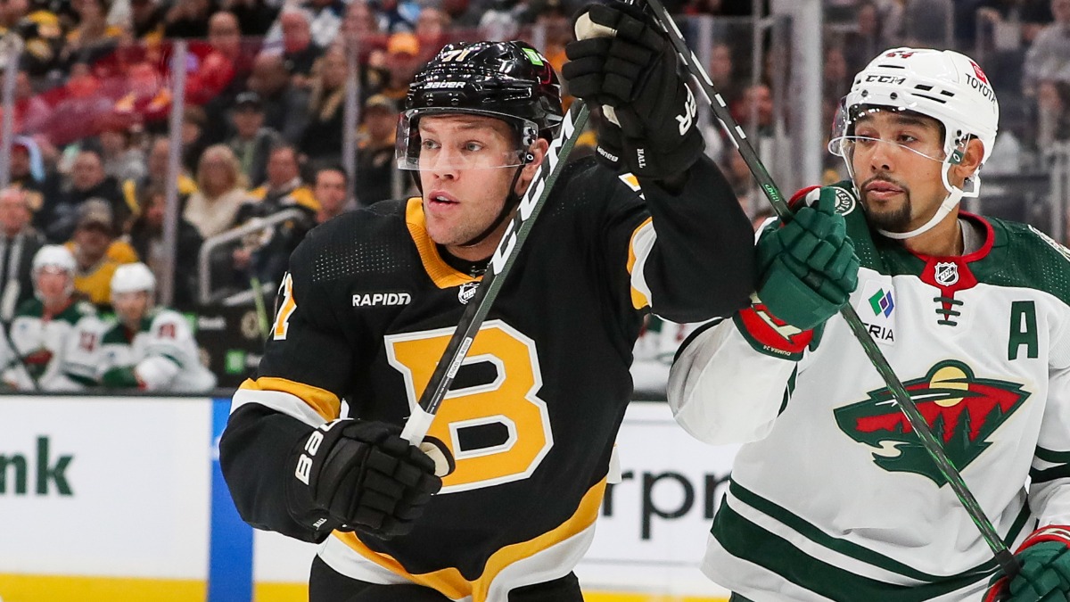 Boston Bruins forward Taylor Hall