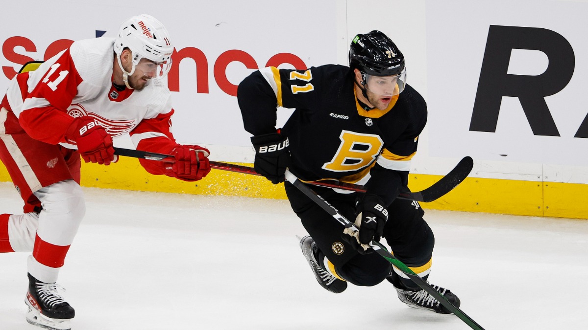 Boston Bruins forward Taylor Hall