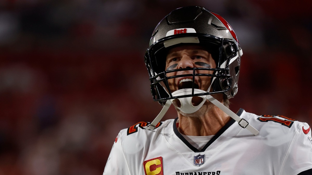 Tampa Bay Buccaneers quarterback Tom Brady